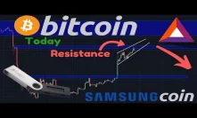 BITCOIN CORRECTION!!? | Brave Ads & The BAT Token | Samsung Coin Coming??