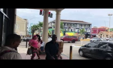 Montego Bay downtown Jamaica