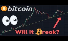 HUGE BITCOIN TREND LINE!!!! WILL IT BREAK OR HOLD?!!! | CRITICAL MOMENT!! 