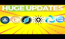 Huge Updates From Top Altcoins! Cardano, HPB, Electroneum, Enjin!
