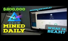 $200,000 BEAM Coin Mined Daily?! What is Beam Coin & MimbleWimble Privacy Protocol?