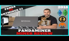 Pandaminer B3 Pro 230 mh/s ETH GPU Mining Rig 2018 Review VS Bitmain Antminer E3