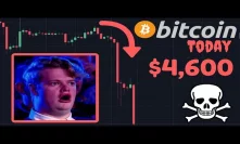 BITCOIN CRASHING BELOW $5,000!! | BTC Has NEVER Been This Oversold In RSI, Bounce IMMINENT??