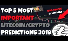 5 Most Important Litecoin & Crypto Predictions of 2019 (Neo Analysis)