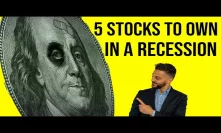 TOP 5 recession-proof STOCKS for September 2019. Best investments during a recession.