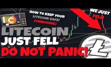 DON'T PANIC: Litecoin Just Dropped! Keep Your Litecoin Safe (Trezor Unboxing)