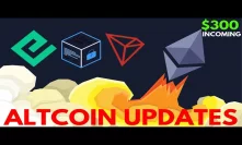 Ethereum to Break $300? Energi up 400%, ChainLink and Tron News - Altcoin Update