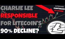 Charlie Lee To Blame for Litecoin's 90% Decline? Ethereum EXPLODES 66% In 5 Days!