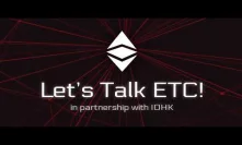 Let's Talk ETC! #77 - P.H. Madore of CCN - Recent Crytocurrency Downturn & Media Landscape