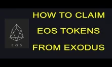Claiming your EOS with simplEOS from Exodus
