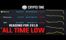 3 Reasons Bitcoin & Crypto Are CRASHING! (BTC Hits 2018 All Time Low)