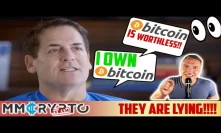 PROOF: Mark Cuban is LYING ABOUT BITCOIN!! HE OWNS BITCOIN!!!