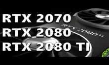 NVIDIA GeForce RTX 2070: $599, RTX 2080: $799, RTX 2080 TI: $1,199