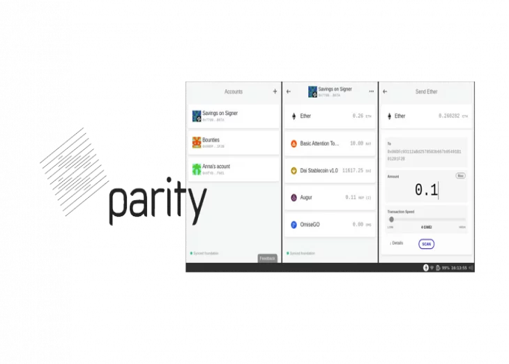 Parity Fether desktop wallet now available on Ethereum mainnet