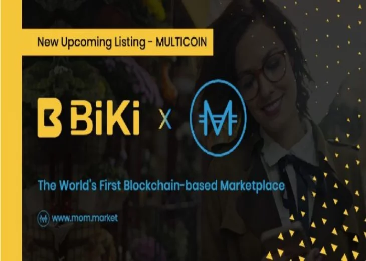 BiKi.com Lists Multicoin (MTCN) Token, the First Blockchain E-Commerce Marketplace with On-Chain Proof-of-Ownership