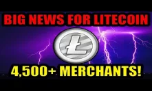 Big News: 4,500+ Merchants Now Accept Litecoin Lightning Payments!