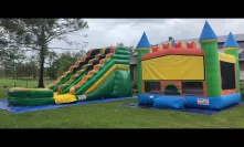 Bounce house business combo delivery