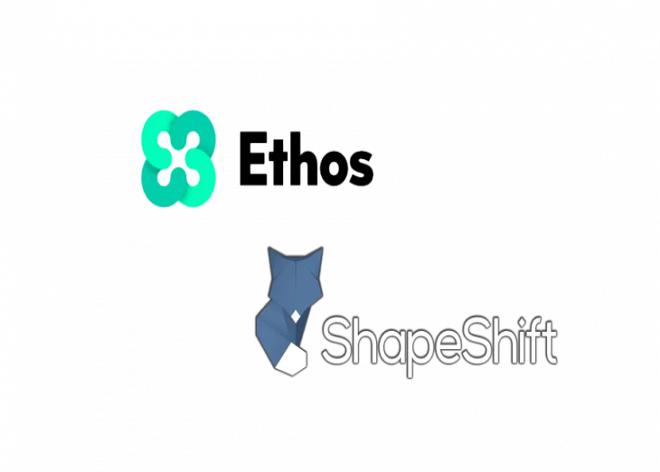 New Ethos cryptocurrency wallet integrates ShapeShift exchange tool