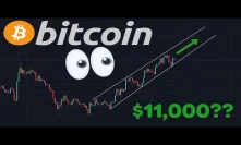 BITCOIN TO $11,000 TARGET RIGHT NOW?!! | 0.5 $Billion BTC Moved For $0.71 Fee!!