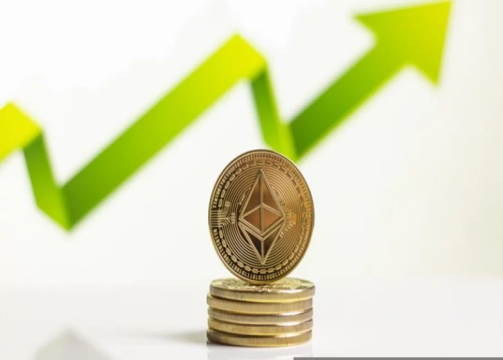Ethereum (ETH) with double-digit price growth