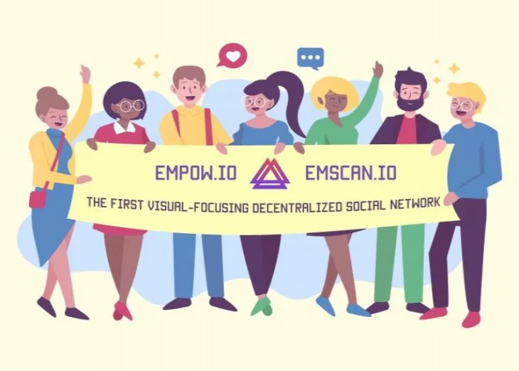 Empow – Decentralized, Visually Focused Social Network