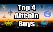 TOP 4 ALTCOINS TO BUY NOW!! Best Cryptocurrencies to Invest in Q3 2019! [Bitcoin News]