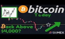 Trend Reversal BOUNCE! | Can Bitcoin Get Back Above $4,000? | Two Possible Scenarios Now!