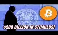 Bitcoin Gains As FED Injects $200 Billion Into U.S. Financial System