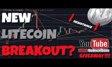 UPDATE: A BIG BULLISH Litecoin Breakout Is On The Way! - 5,000 Subscriber Giveaway!!!