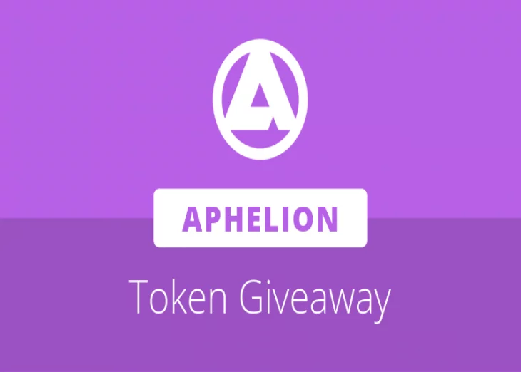 Aphelion announces 100,000 APH token giveaway