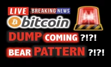 BITCOIN About to DUMP AGAIN?! BEAR Pattern?❗️LIVE Crypto Analysis TA & BTC Cryptocurrency Price News