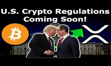 US CRYPTO REGULATIONS SOON Steve Mnuchin Trump IMF - Binance US & BRD XRP - Bitcoin Miner Stock Up