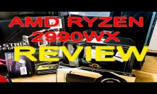 AMD Ryzen 2990WX Review and Build with a Titan V! - CB - 3dmark - XMR Cryptocurrency performance