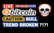 BITCOIN Bull Trend BROKEN ?! DUMP TO $8K ?!❗️LIVE Crypto Analysis TA & BTC Cryptocurrency Price News