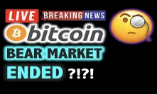 Has The BITCOIN BEAR MARKET Ended? Or... 