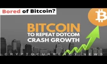 Bitcoin To Follow Post Dotcom Crash GROWTH | Halving is Coming | Bored of BTC?