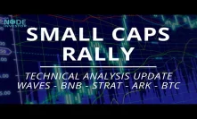 Bitcoin Struggles But Small Cap Names Continue to Rally - WAVES ARK BNB