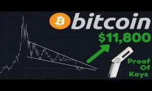$11,800 Target! | MASSIVE Falling Wedge In Bitcoin | Proof Of Keys | Hashrate Up