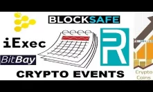 Upcoming Cryptocurrency Events (14th - 20th of May) - Looking for Good Investments and Pumps