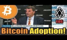 Bitcoin OFFICIALLY Mainstream | EOS FOMO | Ernst & Young Blockchain | $5 Million Crypto Against SEC