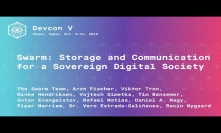 Swarm: Storage and Communication for a Sovereign Digital Society