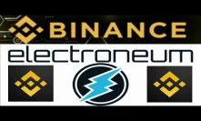 Binance Electroneum Add Next Big Thing For $ETN #Electroneum Mobil Mining Crypto
