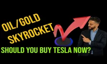 BITCOIN stuck again | Oil/gold skyrocket | Too late to buy Tesla?