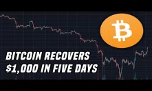 Bitcoin Recovers $1,000 Over Five Days | ECB Implements 