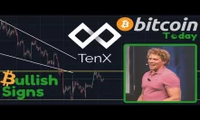 Bitcoin Reversal Signs! | KFC Accepting Crypto | TenX Founder 'Julian Hosp' Promoting Pyramid Scheme