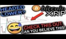 Is XRP/RIPPLE & BITCOIN HEADED LOWER? | GET READY TO SHORT | TRANSPARENT PRICE PREDICTION