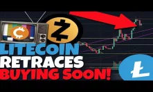 Litecoin Retraces BIG TIME! Buying Opportunity Right Around The Corner!