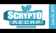 Crypto Twitter Recap Jesse Couch, Wednesday June 26 @jessecouch $crypto