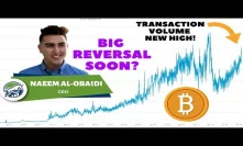 Bitcoin ($BTC) Transactions Increase Indicating BIG Reversal Soon? - Anyone else seeing this? ????????