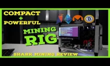 The Most Compact + Powerful GPU Miner - Shark Mining 4x 1080 TI Mining Rig | 200+ Mh/s